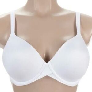 MAIDENFORM One Fit 2.0 Demi T-Shirt Bra White 032195 Plus Size 42B